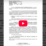 Noroña acata medidas cautelares, a medias.