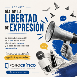 Feliz día de la libertad de Expresión.
